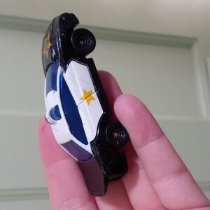 Kids Hot Wheels 1993 Mattel plastic frame POLICE COP toy car 🚗🚨